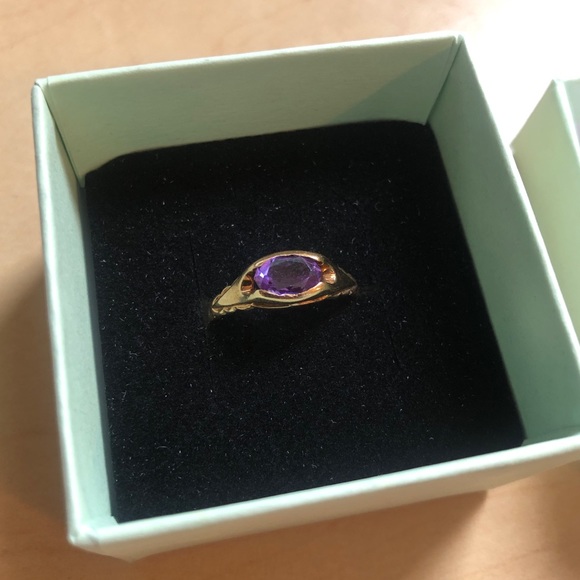 Vintage amethyst ring